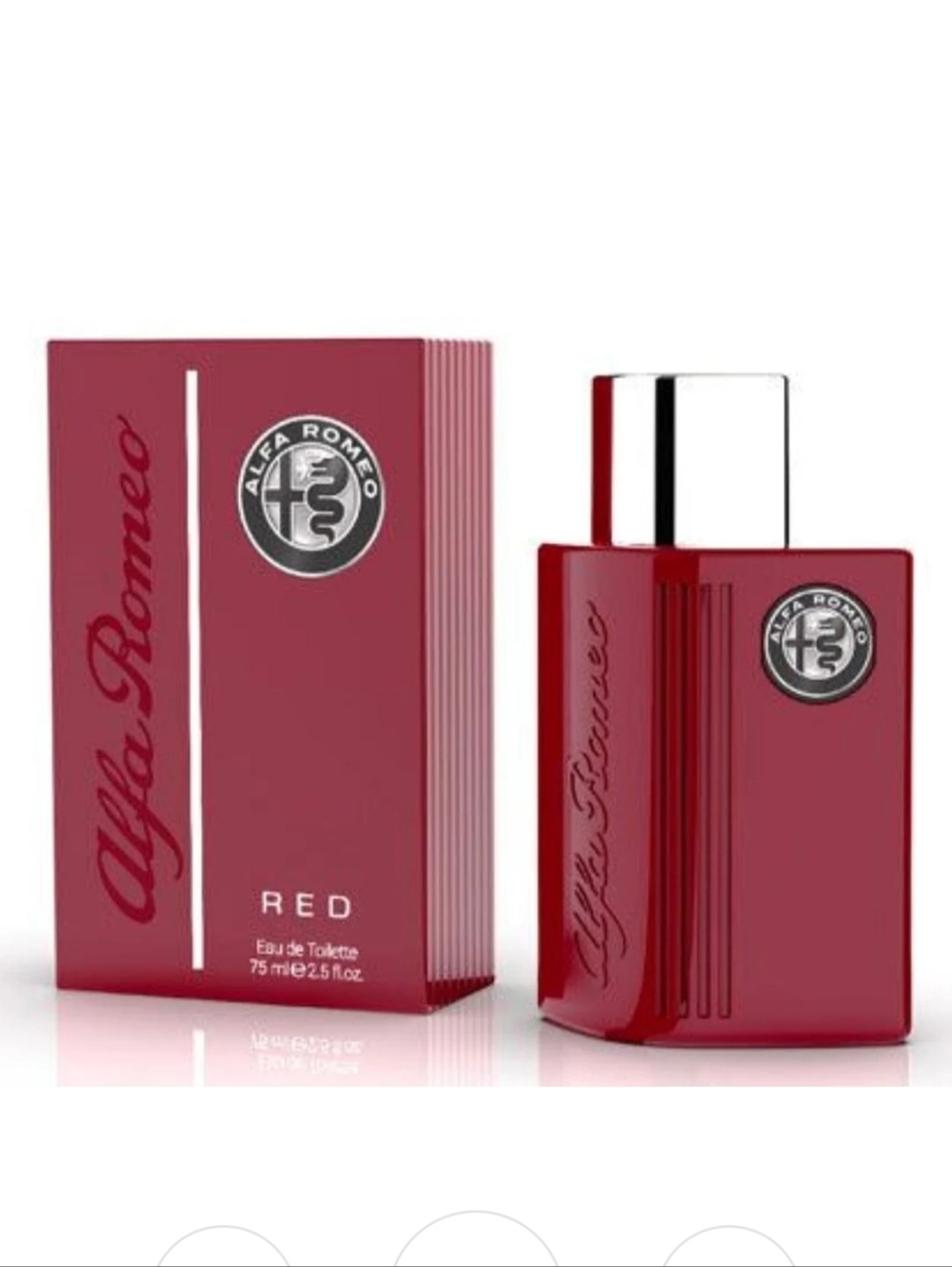 Alfa Romero Red Eau De Toilette Spray For Men. NIP.